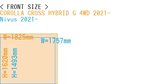 #COROLLA CROSS HYBRID G 4WD 2021- + Nivus 2021-